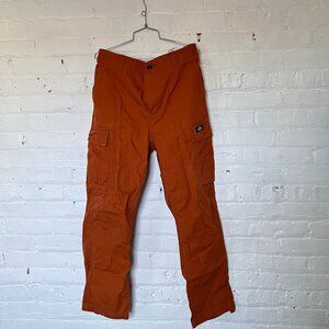 Dickies Eagle Bend Relaxed Fit Double Knee Cargo Pants Burnt Orange